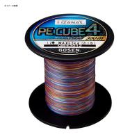 ルアー釣り用PEライン ゴーセン PE CUBE4(PE キューブ4) 300m 1.5号 5色分 | ナチュラム Yahoo!ショッピング店