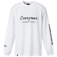フィッシングウェア エバーグリーン ドライロングTシャツ Fタイプ M ホワイト | ナチュラム Yahoo!ショッピング店
