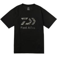 フィッシングウェア ダイワ DE-9524 Feel Alive.サンブロックシャツ XL ブラック | ナチュラム Yahoo!ショッピング店