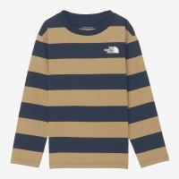 トップス ザ・ノース・フェイス 24春夏 Kid’s L/S FIELD BORDER TEE(フィールド ボーダーティー)キッズ 130cm ユーティリティブラウン2(UR) | ナチュラム Yahoo!ショッピング店