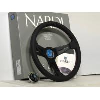 NARDI ナルディー クラシック スポーツタイプ ラリー パンチングレザー＆ブラック ディープコーン OFF80mm 350mm N755 検）Φ | エヌオートプラン