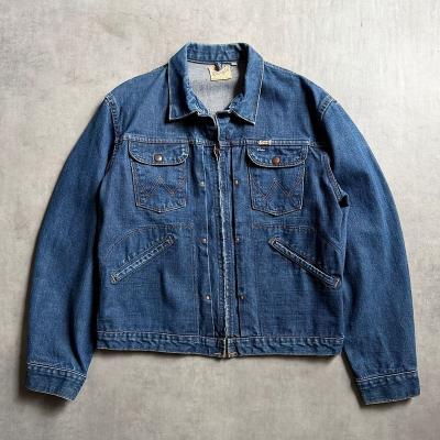 60-70's WRANGLER 24MJZ Denim Jacket Made in USA/42 60-70年代