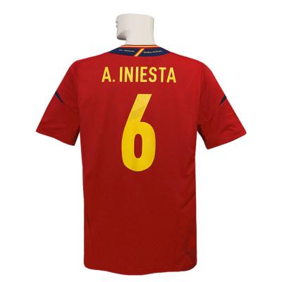 adidas 14 スペイン代表　アウェイ アンドレス・イニエスタ　ユニフォーム スペインユニフォームイニエスタのおすすめ人気商品一覧 通販