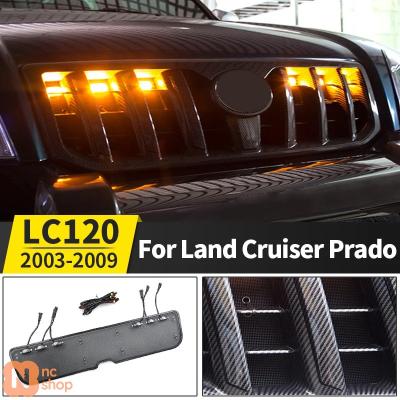 ランドクルーザープラド　120 トヨタ フロントグリル ランドクルーザー プラド 120 121 125 マットブラック 黒