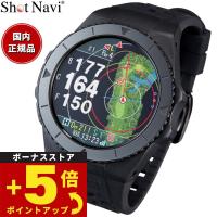 ショットナビ Shot Navi EXCEEDS エクシード 腕時計型 GPS ゴルフナビ 距離測定器 距離計測器 ブラック | neelセレクトショップ 3rd