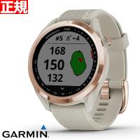 ガーミン GARMIN スマートウォッチ Approach S42 アプローチ ライトサンド ゴルフ GPS 腕時計 010-02572-22 | neel腕時計Yahoo!店