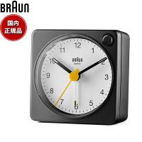 BRAUN ブラウン アラームクロック BC02XBW アナログ 目覚まし時計 置時計 57mm ブラック ホワイト | neel腕時計Yahoo!店