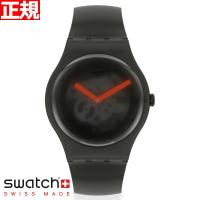 swatch スウォッチ 腕時計 メンズ レディース ニュージェント ブラック・ブラー New Gent BLACK BLUR SUOB183 | neel腕時計Yahoo!店