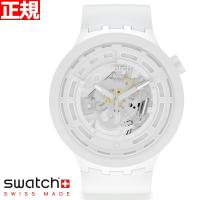 swatch スウォッチ 腕時計 メンズ レディース ビッグボールド バイオセラミック C-WHITE BIG BOLD SB03W100 | neelヤフー店
