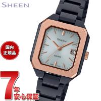 カシオ シーン CASIO SHEEN ソーラー 腕時計 レディース SHS-4528GBJ-7AJF ブラック ピンクゴールド | neelセレクトショップ 2nd Yahoo!店