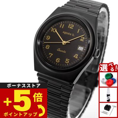 agnès b. クォーツ腕時計 ブラック/ゴールド 楽天市場】アニエスベー 時計（メンズ腕時計｜腕時計）の通販