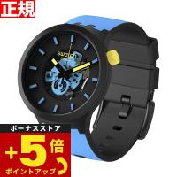 swatch スウォッチ 腕時計 オリジナルズ ブラック BIG BOLD BIOCERAMIC TRAVEL BY DAY MONTHLY DROPS SB03B108 | neelセレクトショップ 4th