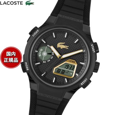 LACOSTE メンズ腕時計（腕時計表示機能：クロノグラフ）｜腕時計、懐中