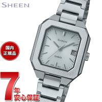 カシオ シーン CASIO SHEEN ソーラー 腕時計 レディース SHS-4528J-7AJF シルバー | neelセレクトショップ Yahoo!店