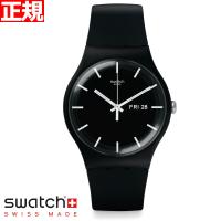 swatch スウォッチ 腕時計 メンズ レディース オリジナルズ ニュージェント モノ・ブラック SO29B704 | neelセレクトショップ Yahoo!店