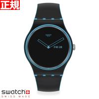 swatch スウォッチ 腕時計 オリジナルズ ブラック NEW GENT MINIMAL LINE BLUE MONTHLY DROPS SO29S701 | neelセレクトショップ Yahoo!店