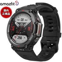 アマズフィット AMAZFIT スマートウォッチ T-Rex 2 ブラック GPS 腕時計 メンズ レディース SP170045C174 | neelセレクトショップ Yahoo!店