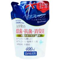 バイオフレッシュ ペット用デオドラント詰替用 400ml 除菌 消臭 抗菌 アルコール不使用 バイオトロール | ペットショップneel