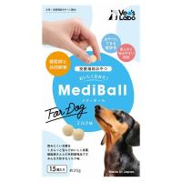 ベッツラボ Vet's Labo メディボール MediBall 犬用 ミルク味 15個入り 犬 おやつ トリーツ 国産 投薬補助 | ペットショップkojikoji