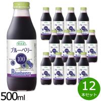 順造選 ブルーベリー ジュース100 500ml×12本セット | ニール健康ラボ