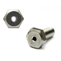 ステンレス エアー抜き 六角ボルト M5 (太さ=5mm)×長さ=25mm　【 バラ売り ： 1本入り 】 | ネジのトミモリ