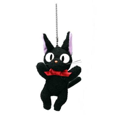ジブリ 魔女の宅急便 ジジ チャーム時計 キーホルダー 黒猫 1989年