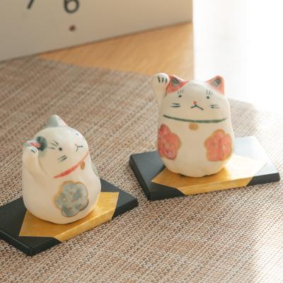 招き猫瀬戸焼（オブジェ、置き物）｜インテリア雑貨 | 家具