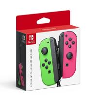 新品【任天堂】 Joy-Con(L) ネオングリーン/(R) ネオンピンク【コントローラ】 | ネコヤ商会