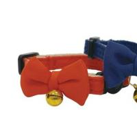 フェリーク キャットカラー ワッフルリボン レッド 猫用首輪 【メール便可】 n | Neoセレクト