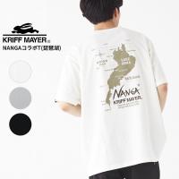 クリフメイヤー KRIFF MAYER NANGA コラボT (琵琶湖)  MENS メンズ Tシャツ 2359901 半袖 カットソー トップス | Neo Globe Yahoo!店