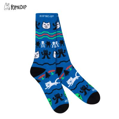RIPNDIP リップンディップ ソックス2足とキャップの３点セット リップンディップ（RIPNDIP）ソックス (靴下) エイリアン