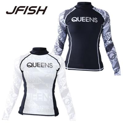 J-FISH /レディース ラッシュパーカー　L ラッシュガード レディース パーカー J-FISH（ジェイフィッシュ