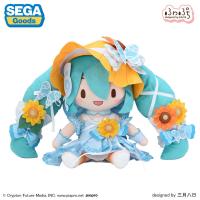 【送料無料】2027/01発売 [グッズ]/初音ミク マジカルミライ 2026 ふわぷち ぬいぐるみ (L)【セガ フェイブ】