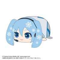 2024/08発売 [グッズ]/PC-20 初音ミク 雪ミク ぽてコロマスコット BIG A : 雪ミク (2010)【マックスリミテッド】 | ネオウィング Yahoo!店