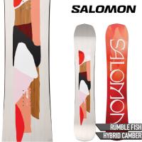 [日本正規品]スノーボード 板 ボード サロモン ランブルフィッシュ 2024 SALOMON RUMBLE FISH スノボー 23-24 女性 レディース ウーマンズ | Ne.S.T