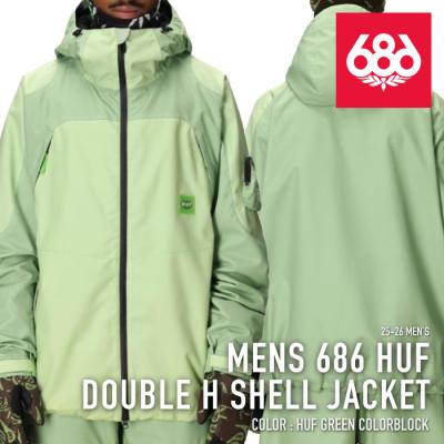 686 スノーボード ジャケット（色：グリーン系）｜ウエア