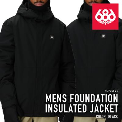 686 スノー ウェア 上 ジャケット メンズ L ロクハチ six eight golgoda_686-m2w105