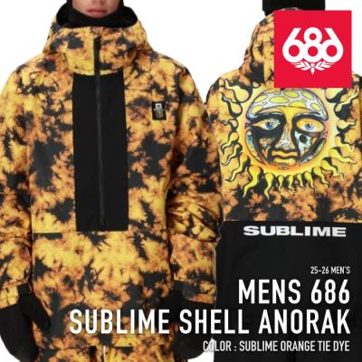 686 スノーボード ウエア（色：オレンジ系）｜スノーボード｜スポーツ