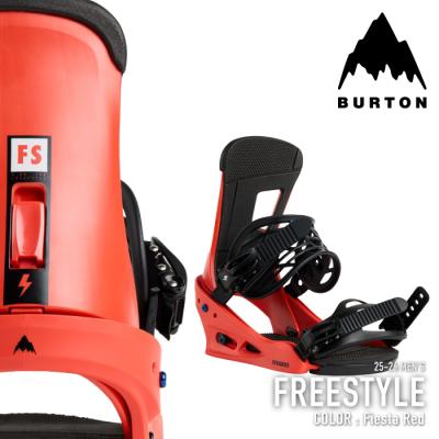 Burton Re:Flex スノーボード ビンディング 赤 Mサイズ Burton Re:Flex スノーボード ビンディング 赤 Mサイズ Burton
