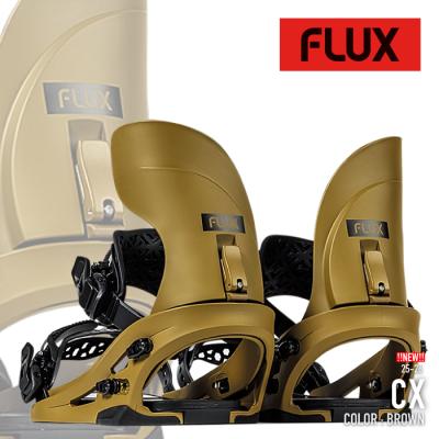 FLUX BINDINGS スノーボード ビンディング（色：ブラウン系
