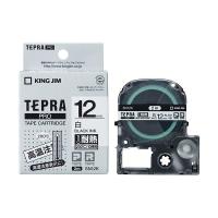 (まとめ) キングジム テプラ PROテープカートリッジ 耐熱ラベル 12mm 白/黒文字 SN12K 1個 〔×10セット〕 | ネットプラザ