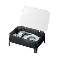 キングジム テプラPRO テープカートリッジ EXロングテープカートリッジ（EXロングテープ専用ケース付） 12mm 白／黒文字 SS12K-EX1個 | ネットプラザ