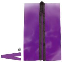 アーテック　サテンロングハッピL　＜はちまき付き＞　紫　1155[袖無し] | シブヤ文具