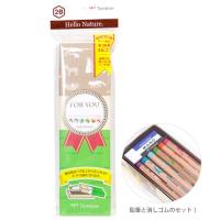 トンボ鉛筆　ギフト用鉛筆　ハローネイチャー　mp-khn01-2b　[M便 1/3] | シブヤ文具