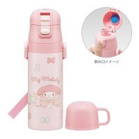 マイメロディ　超軽量2WAYステンレスボトル　水筒　ビッグリボン柄　SKDC4 | シブヤ文具