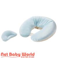 エールベベ・ギュット4WAY マシュマロブルー BB803 ( 1個 )/ エールベベ(AILEBEBE) ( 抱き枕 授乳クッション 妊娠中 産後 洗濯機OK ) | NetBabyWorld(ネットベビー)