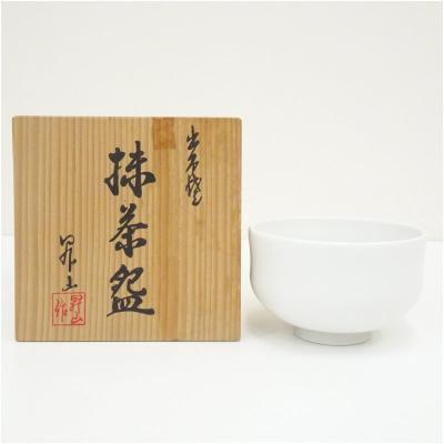 出石焼　抹茶碗　昇山作 izushiyaki 箱付き【送料込・匿名発送】 出石焼 抹茶碗 昇山作 izushiyaki 箱付き【送料込・匿名発送】