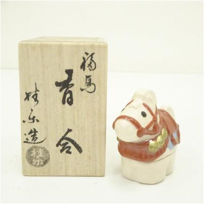 Ｎ３７２　香合　『桂窯　伊東桂楽造』『金彩色絵』『立雛香合』　共箱　茶道具 Amazon.co.jp: N372 香合 『桂窯 伊東桂楽造』『金彩色絵