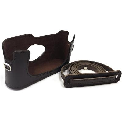 送料無料 新品 本革カメラケース LEICA ライカ M7/M6用 ライカm7（カメラケース）（バッグ、小物素材：本革、レザー）｜カメラ