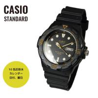 5倍ポイント！CASIO カシオ チプカシ 腕時計 BASIC ベーシック MRW-200H-1EV ブラック×ゴールド メンズ 海外モデル CASIO純正箱付き 送料無料 即納 